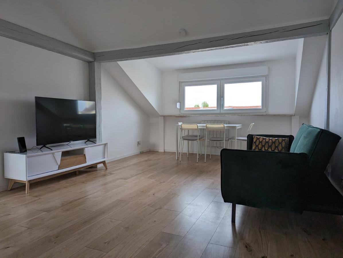 Le Vauban - Appartement 2 Chambres, Salon, Cuisine Equipee, Parking Et Wifi Gratuit Mülhausen Exterior foto
